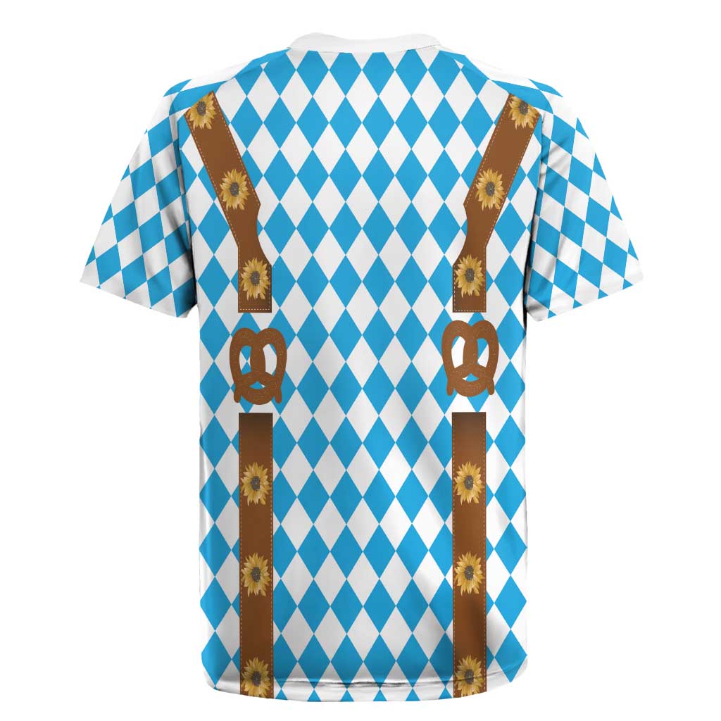 Germany Oktoberfest Rugby Jersey Lederhosen Costume