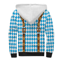 Germany Oktoberfest Sherpa Hoodie Lederhosen Costume