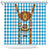 Germany Oktoberfest Shower Curtain Lederhosen Costume