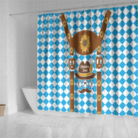 Germany Oktoberfest Shower Curtain Lederhosen Costume