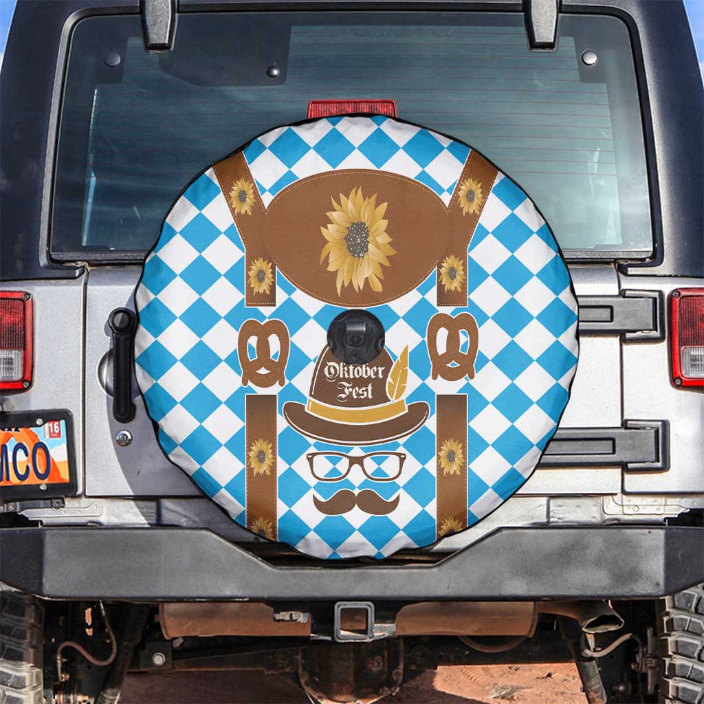 Germany Oktoberfest Spare Tire Cover Lederhosen Costume