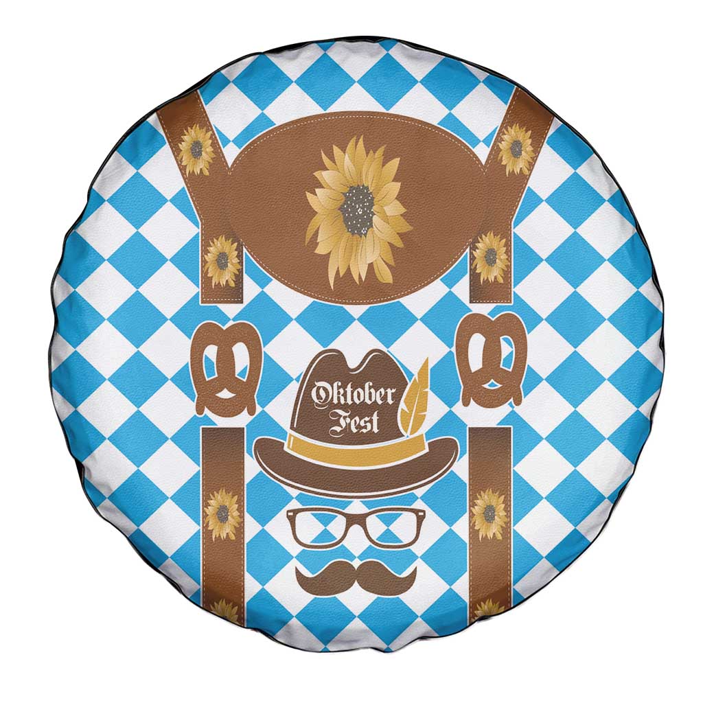Germany Oktoberfest Spare Tire Cover Lederhosen Costume