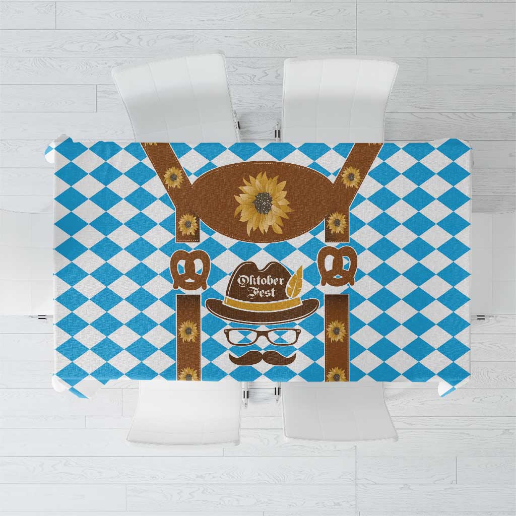 Germany Oktoberfest Tablecloth Lederhosen Costume