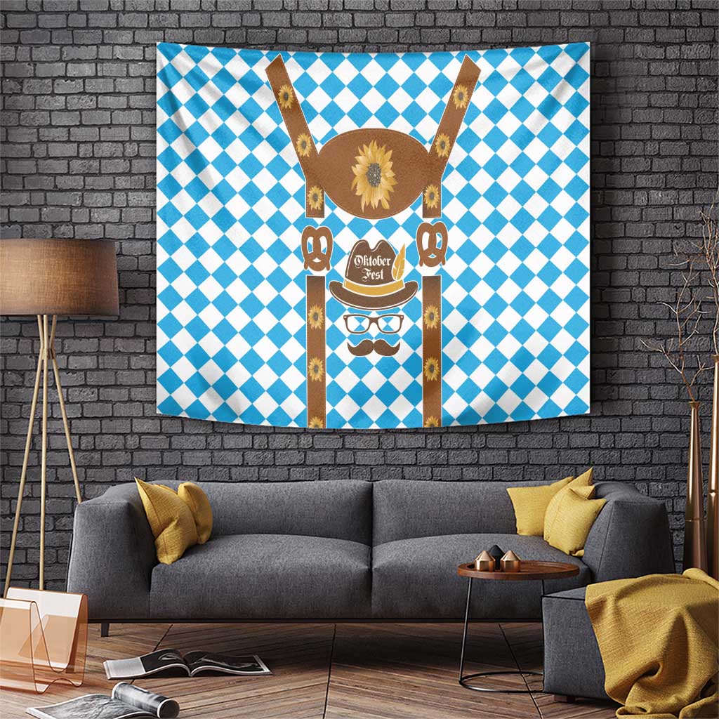 Germany Oktoberfest Tapestry Lederhosen Costume