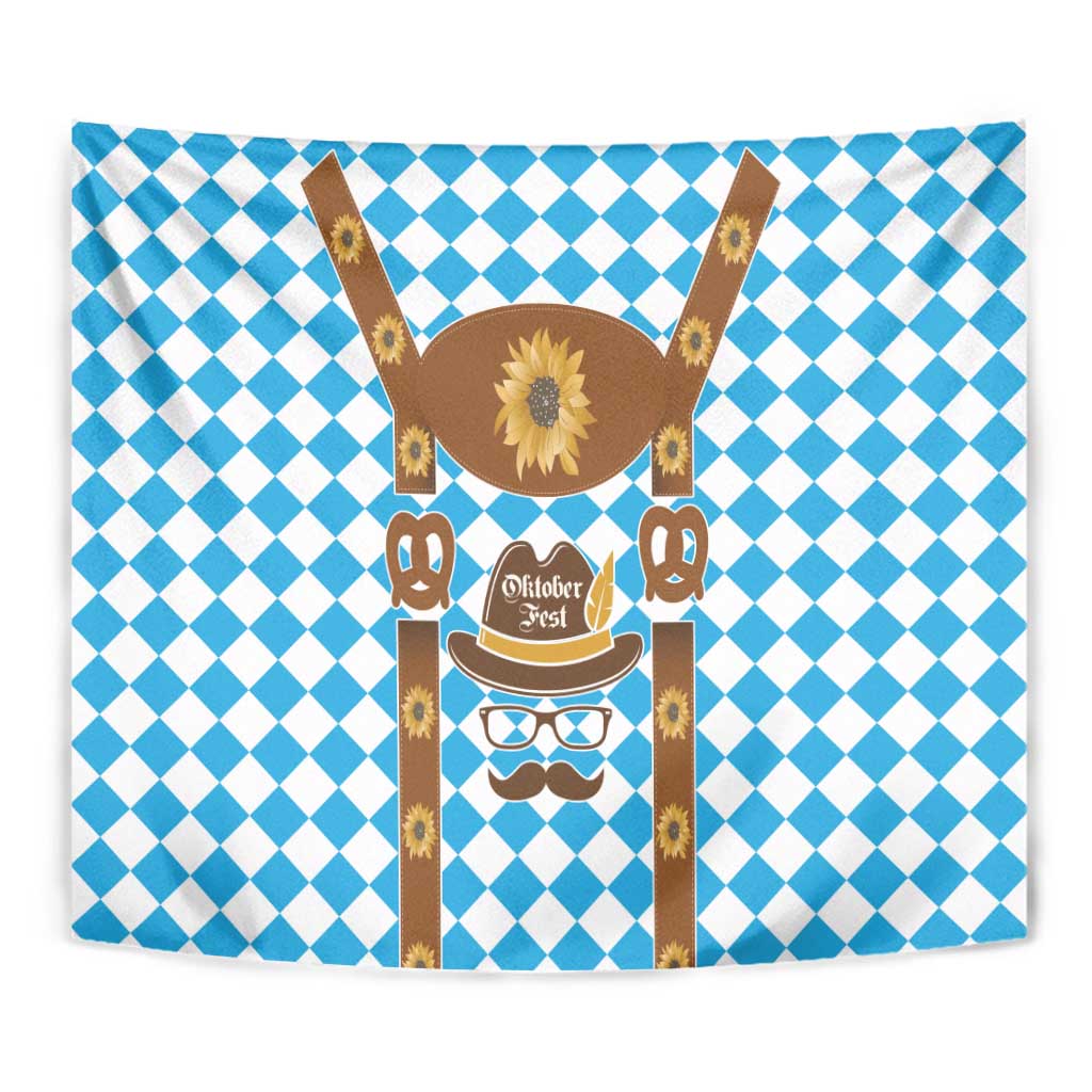 Germany Oktoberfest Tapestry Lederhosen Costume