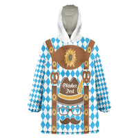 Germany Oktoberfest Wearable Blanket Hoodie Lederhosen Costume