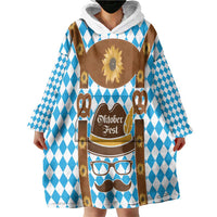 Germany Oktoberfest Wearable Blanket Hoodie Lederhosen Costume