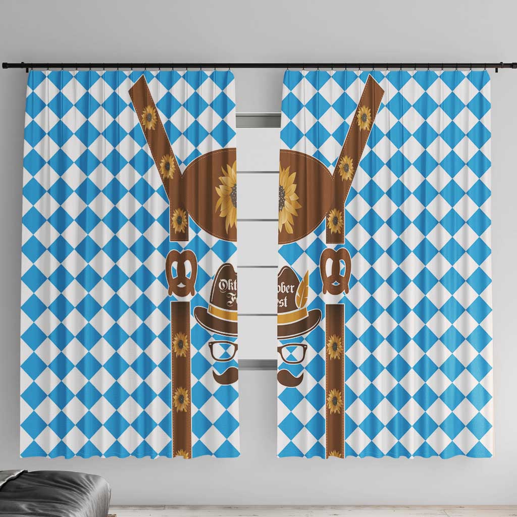 Germany Oktoberfest Window Curtain Lederhosen Costume