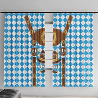 Germany Oktoberfest Window Curtain Lederhosen Costume