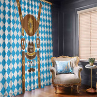 Germany Oktoberfest Window Curtain Lederhosen Costume