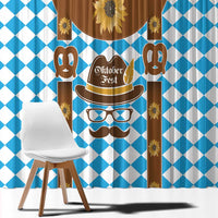 Germany Oktoberfest Window Curtain Lederhosen Costume