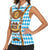 Germany Oktoberfest Women Sleeveless Polo Shirt Lederhosen Costume