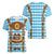 Germany Oktoberfest Women V-Neck T-Shirt Lederhosen Costume