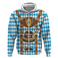 Germany Oktoberfest Zip Hoodie Lederhosen Costume