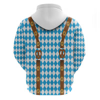 Germany Oktoberfest Zip Hoodie Lederhosen Costume