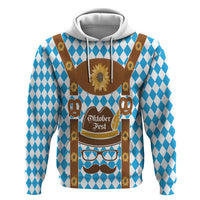 Germany Oktoberfest Zip Hoodie Lederhosen Costume