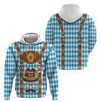 Germany Oktoberfest Zip Hoodie Lederhosen Costume