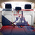 Custom France Basketball Back Car Seat Cover Eiffel Tower Sporty Style