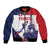 Custom France Basketball Bomber Jacket Eiffel Tower Sporty Style
