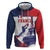Custom France Basketball Hoodie Eiffel Tower Sporty Style