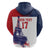 Custom France Basketball Hoodie Eiffel Tower Sporty Style