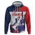 Custom France Basketball Hoodie Eiffel Tower Sporty Style
