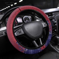 France Basketball Steering Wheel Cover Eiffel Tower Sporty Style