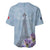 Personalized Fance Le 14 Juillet Baseball Jersey Eiffel Tower with Iris Flower