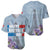 Personalized Fance Le 14 Juillet Baseball Jersey Eiffel Tower with Iris Flower