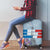 Personalized Fance Le 14 Juillet Luggage Cover Eiffel Tower with Iris Flower
