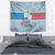 Personalized Fance Le 14 Juillet Tapestry Eiffel Tower with Iris Flower