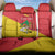 Personalized Italy Sicily Back Car Seat Cover Sicilia Gorgoneion with Triskeles