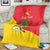 Personalized Italy Sicily Blanket Sicilia Gorgoneion with Triskeles