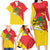 Personalized Italy Sicily Family Matching Long Sleeve Bodycon Dress and Hawaiian Shirt Sicilia Gorgoneion with Triskeles