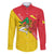 Personalized Italy Sicily Family Matching Long Sleeve Bodycon Dress and Hawaiian Shirt Sicilia Gorgoneion with Triskeles