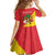 Personalized Italy Sicily Family Matching Off Shoulder Maxi Dress and Hawaiian Shirt Sicilia Gorgoneion with Triskeles