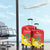 Personalized Italy Sicily Luggage Cover Sicilia Gorgoneion with Triskeles