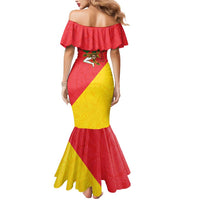 Personalized Italy Sicily Mermaid Dress Sicilia Gorgoneion with Triskeles