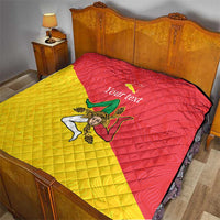 Personalized Italy Sicily Quilt Sicilia Gorgoneion with Triskeles