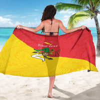 Personalized Italy Sicily Sarong Sicilia Gorgoneion with Triskeles