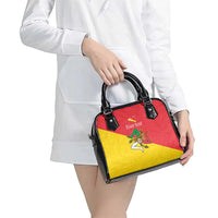 Personalized Italy Sicily Shoulder Handbag Sicilia Gorgoneion with Triskeles