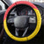Italy Sicily Steering Wheel Cover Sicilia Gorgoneion with Triskeles