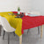 Personalized Italy Sicily Tablecloth Sicilia Gorgoneion with Triskeles