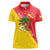Personalized Italy Sicily Women Polo Shirt Sicilia Gorgoneion with Triskeles