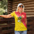 Personalized Italy Sicily Women Polo Shirt Sicilia Gorgoneion with Triskeles