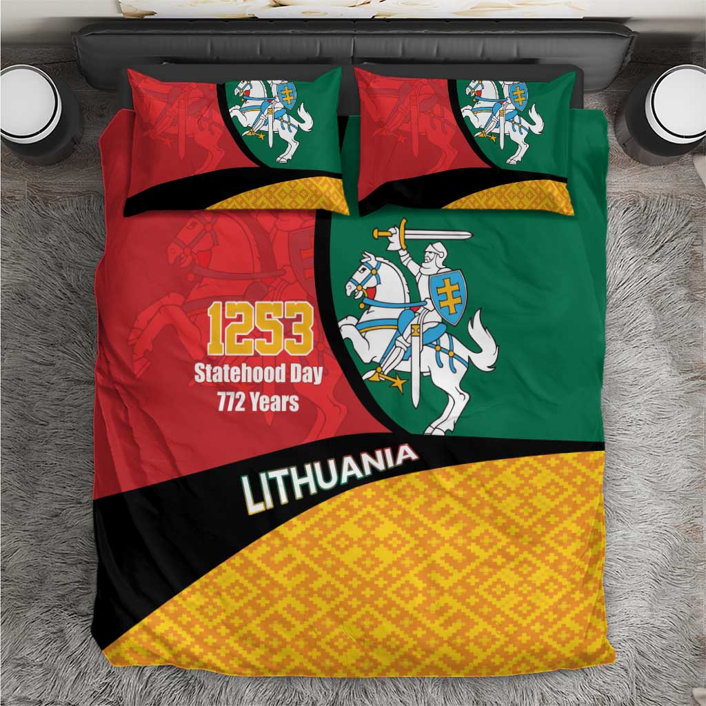 Lithuania Statehood Day July 6 Bedding Set Lietuva Tevyne musu