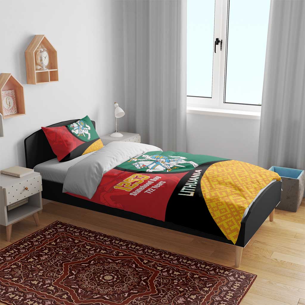 Lithuania Statehood Day July 6 Bedding Set Lietuva Tevyne musu