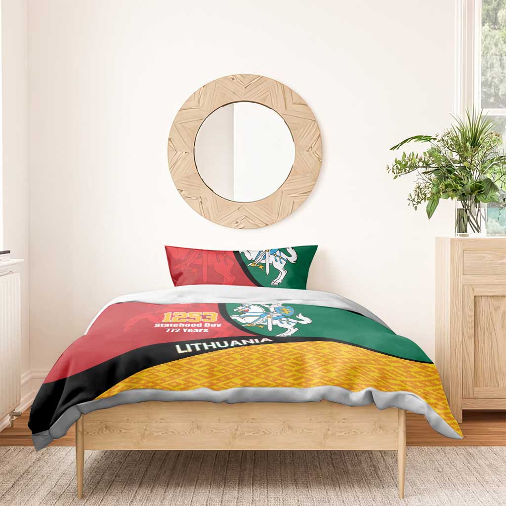 Lithuania Statehood Day July 6 Bedding Set Lietuva Tevyne musu