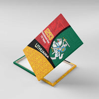 Lithuania Statehood Day July 6 Canvas Wall Art Lietuva Tevyne musu