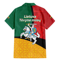 Lithuania Statehood Day July 6 Family Matching Mermaid Dress and Hawaiian Shirt Lietuva Tevyne musu